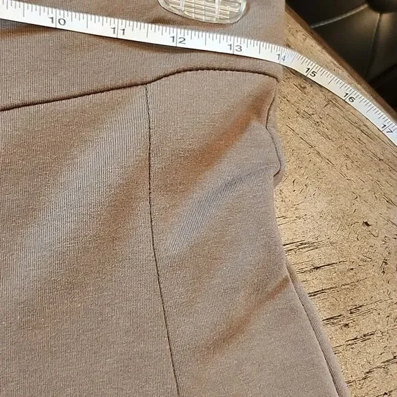 Flare Midi skirt size S Cognac